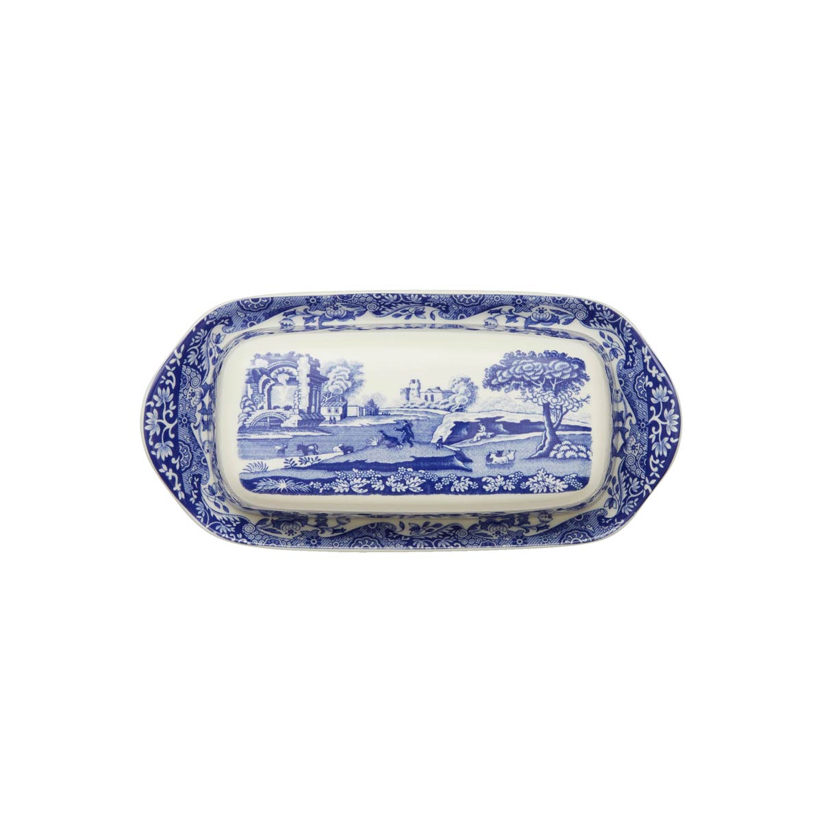 Smörask Spode Blue Italian