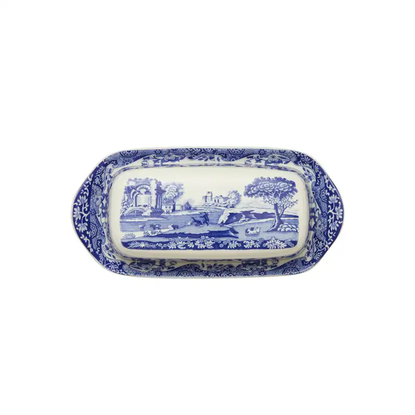 Smörask Spode Blue Italian