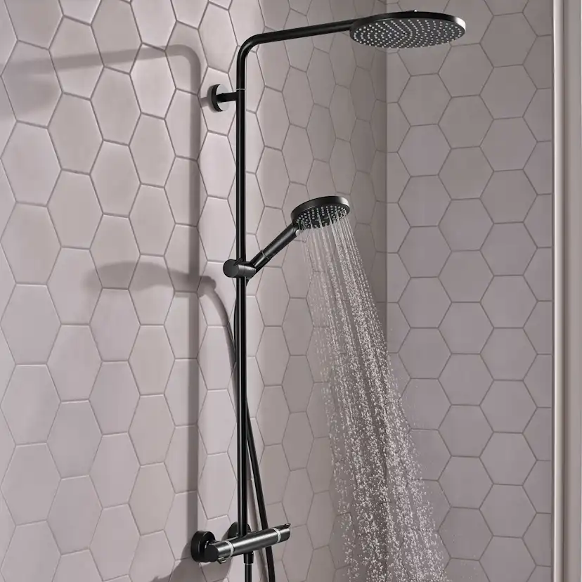 Takduschset Hansgrohe Raindance Select S Showerpipe 240 1jet PowderRain 150 cc