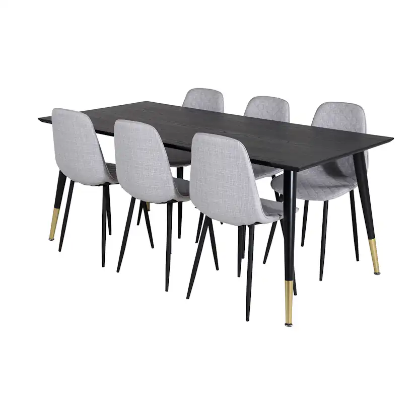 Matgrupp Venture Home Dipp med 6 Polar Stitches Stolar