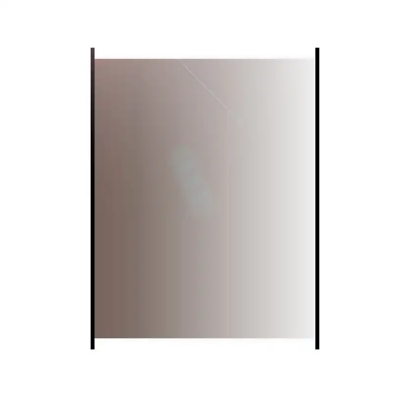 Glasstaket Hortus med Aluminiumskena Rökfärgat 80x100