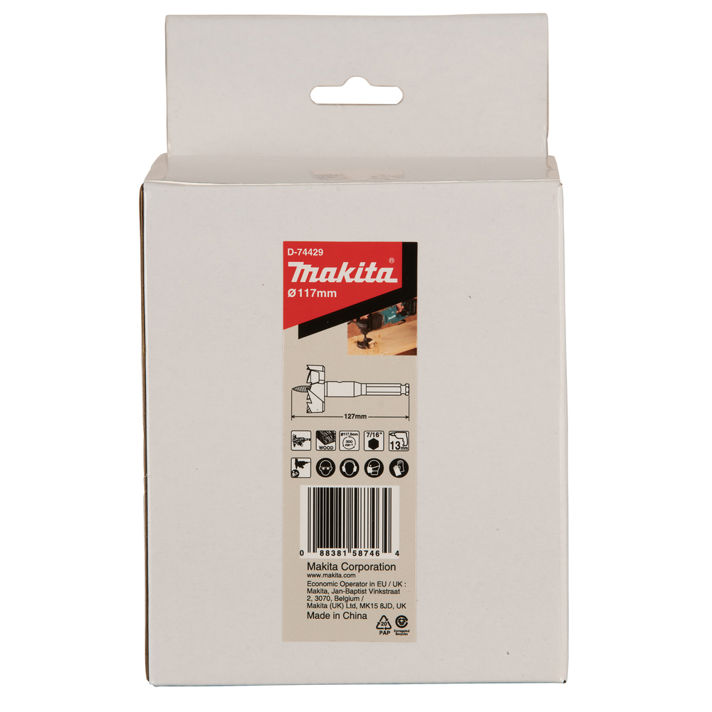 Träborr Makita D-74429 Self Feed 117Mmx127Mm