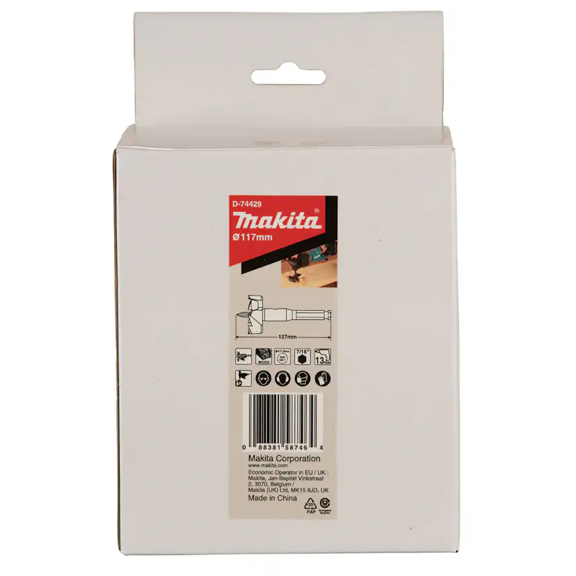 Träborr Makita D-74429 Self Feed 117Mmx127Mm