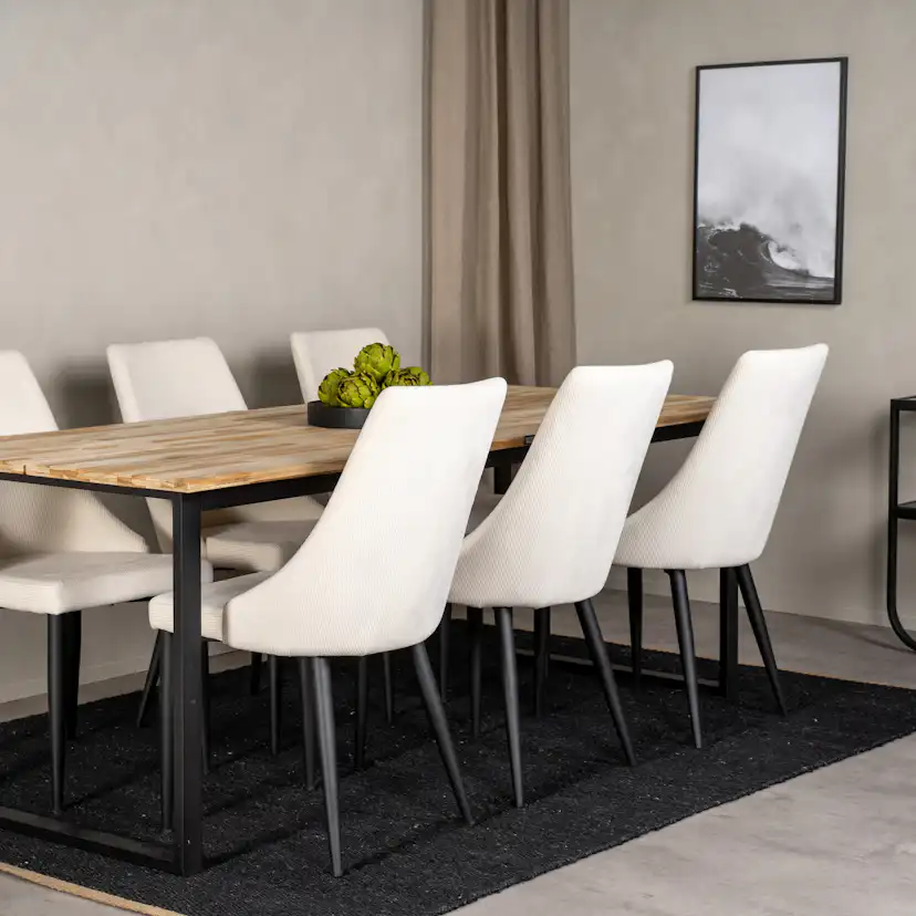 Matgrupp Venture Home Cornelia med 6 Laura Stolar