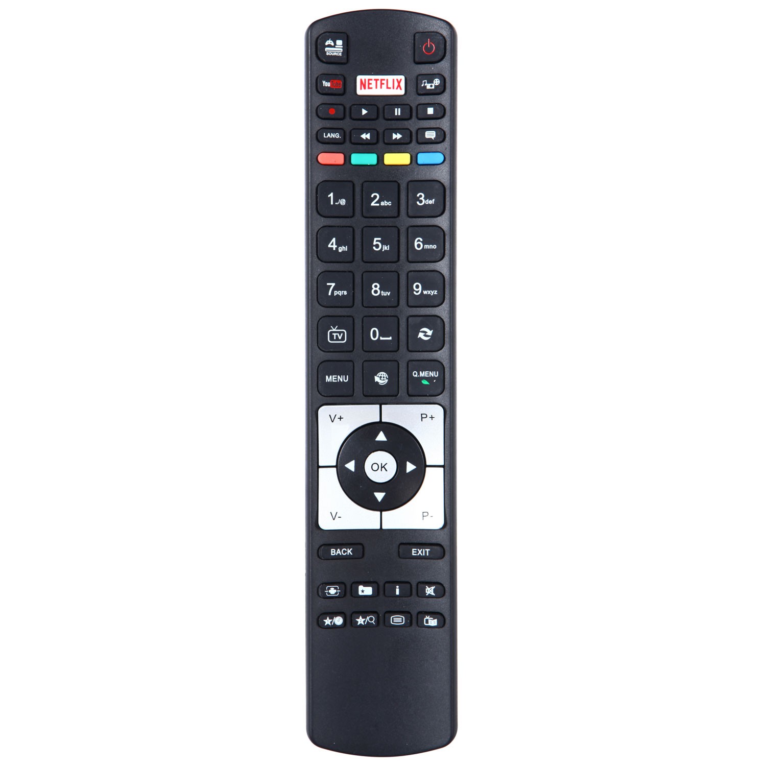Fjärkontroll Champion CH TV 43+50+65"