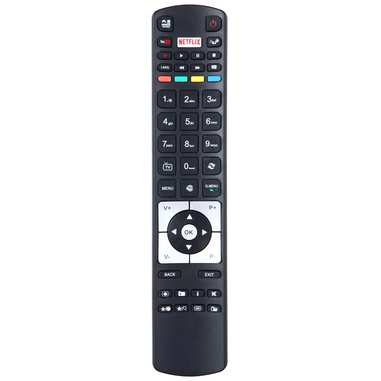 Fjärkontroll Champion CH TV 43+50+65"