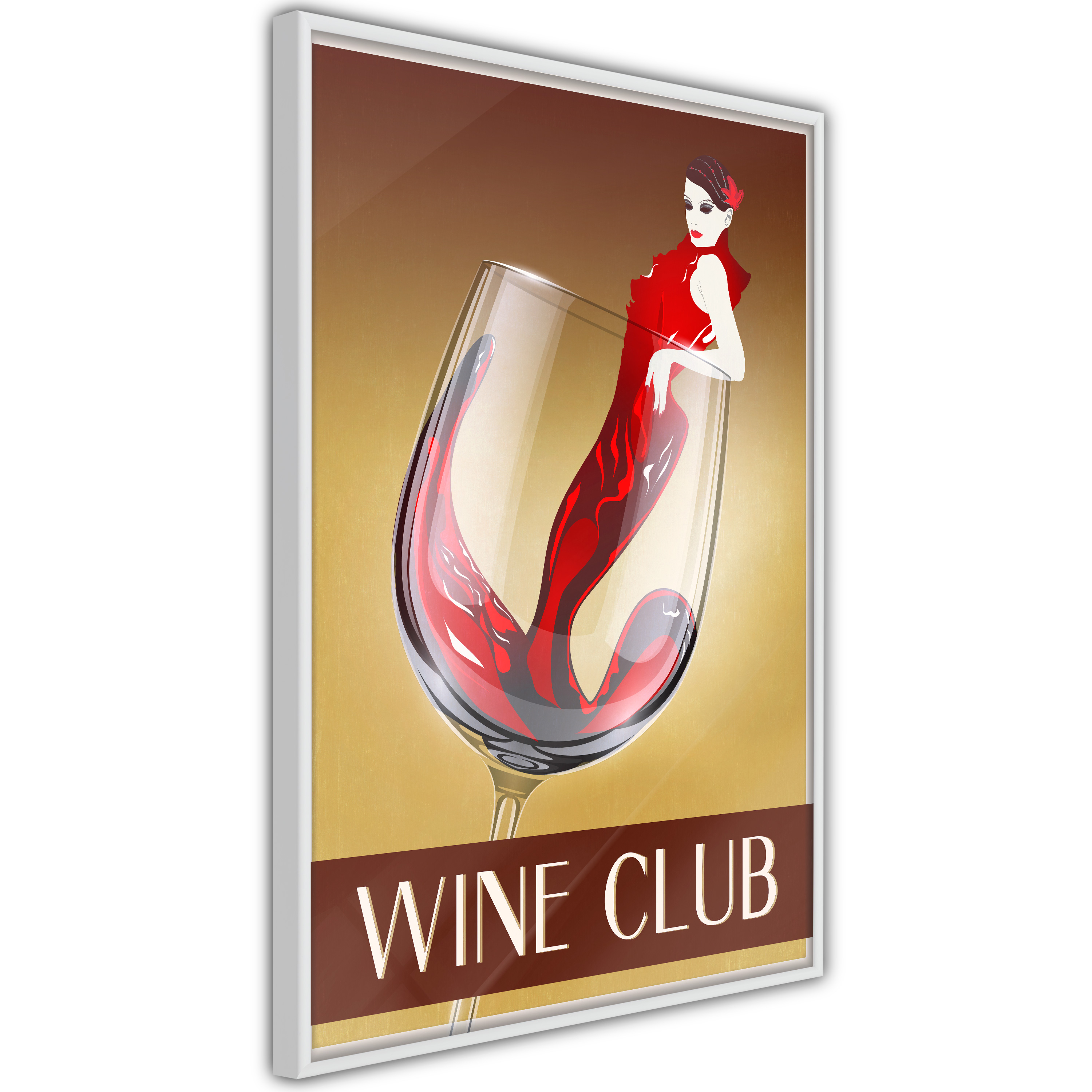 Poster Artgeist Affisch Wine Club