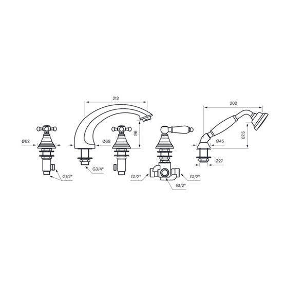 Sargblandare Tapwell Classic FBLV 040 Krom