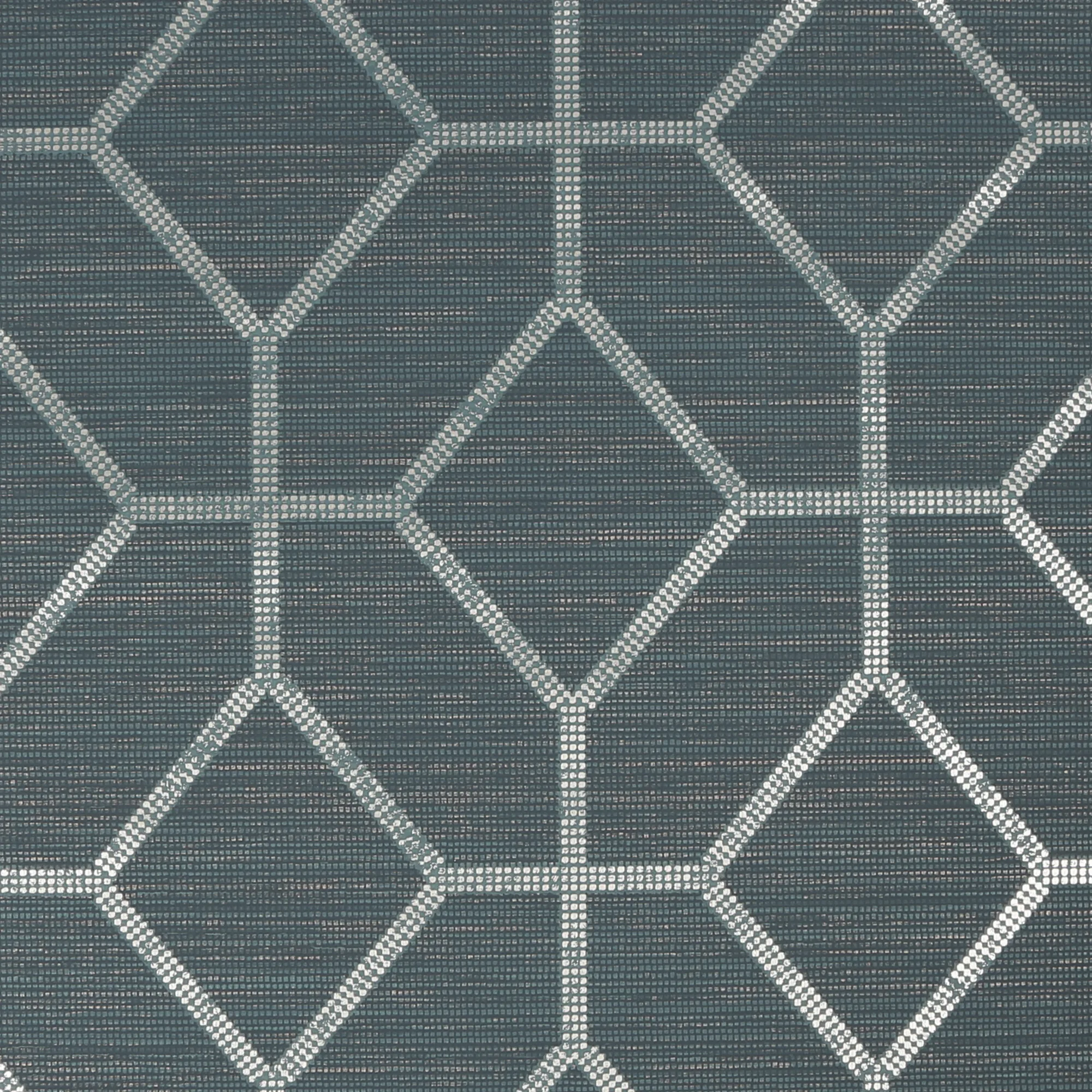Tapet Boutique Asscher Geometrisk Teal