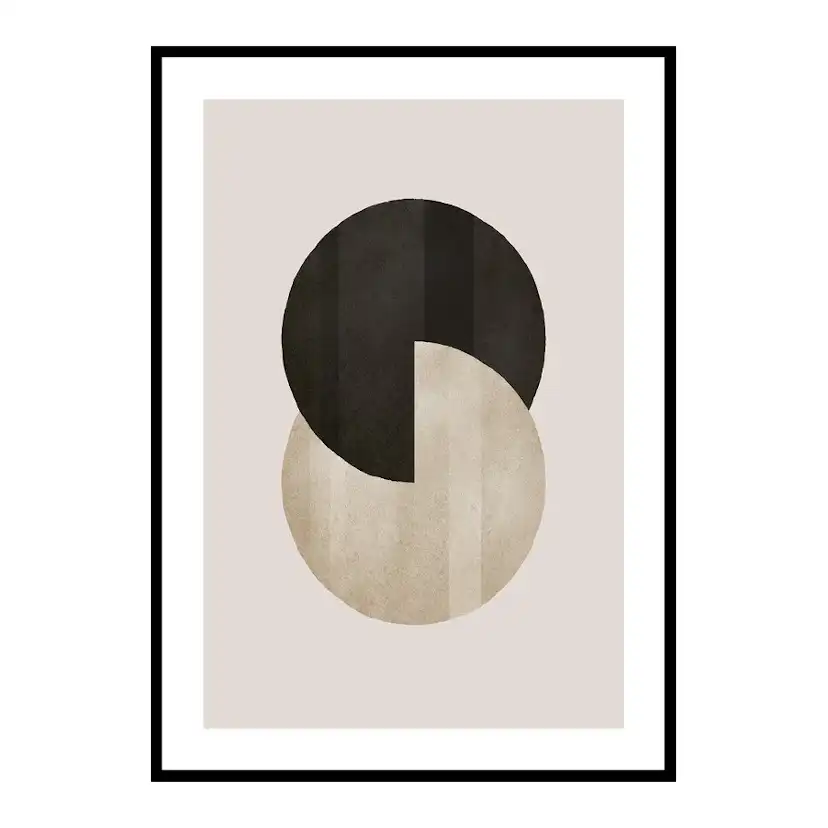 Poster Gallerix Abstract Cuts No1