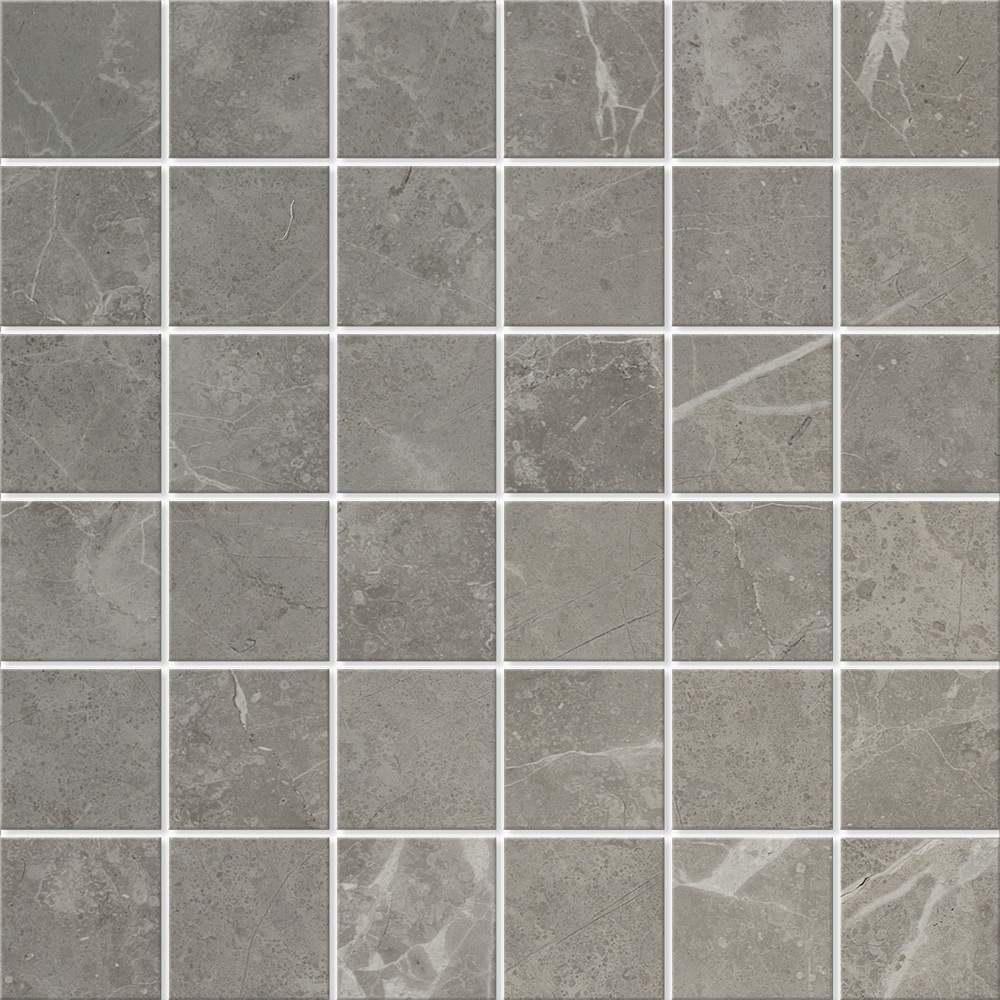 Klinker Bricmate M0505 Grey Fleury Honed 5x5 cm