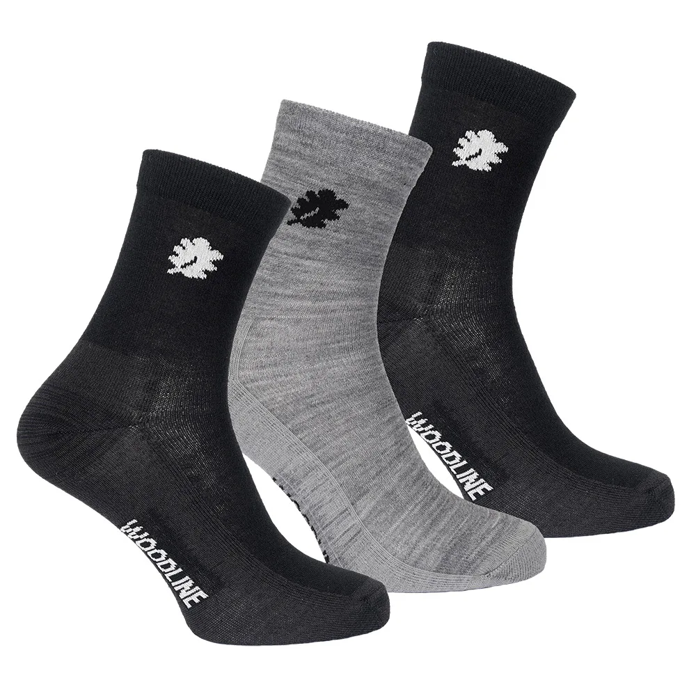 Sockar Woodline Liner Merinoull 3-pack