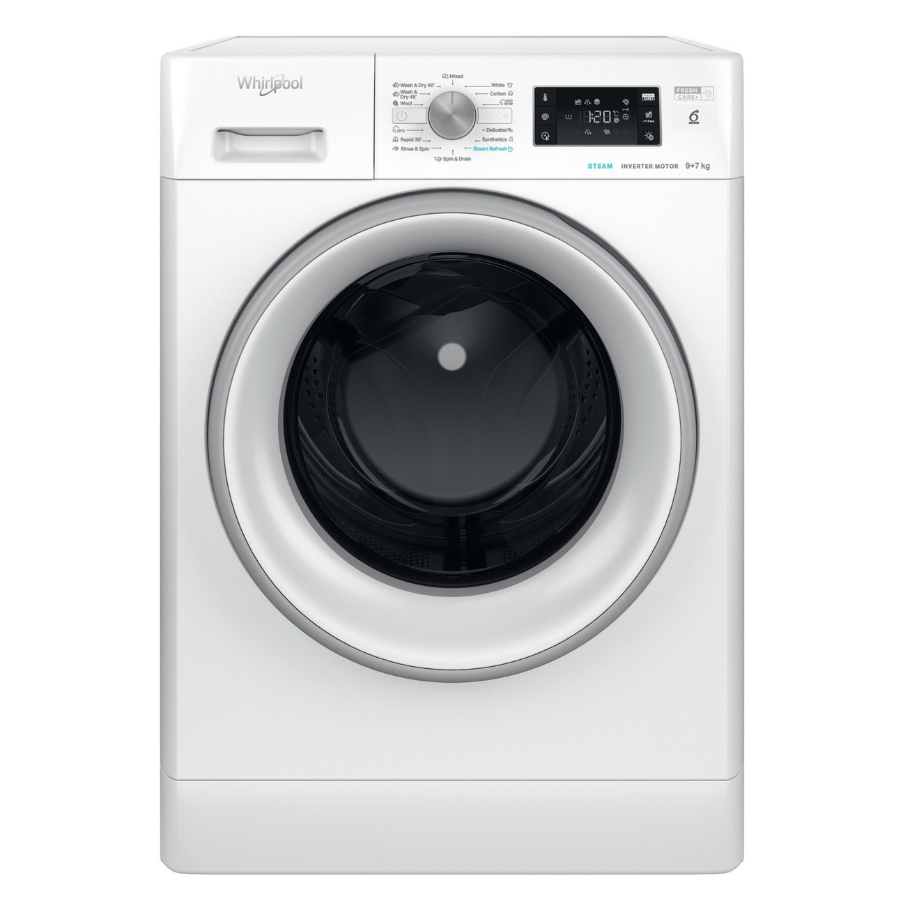 Tvätt-/Torkmaskin Whirlpool Kombi FFWDB 976258 SV EE