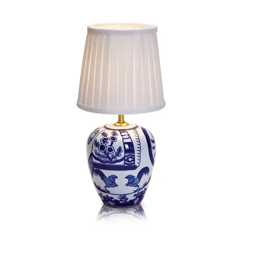 Bordslampa Markslöjd Göteborg Blå/Vit 17cm