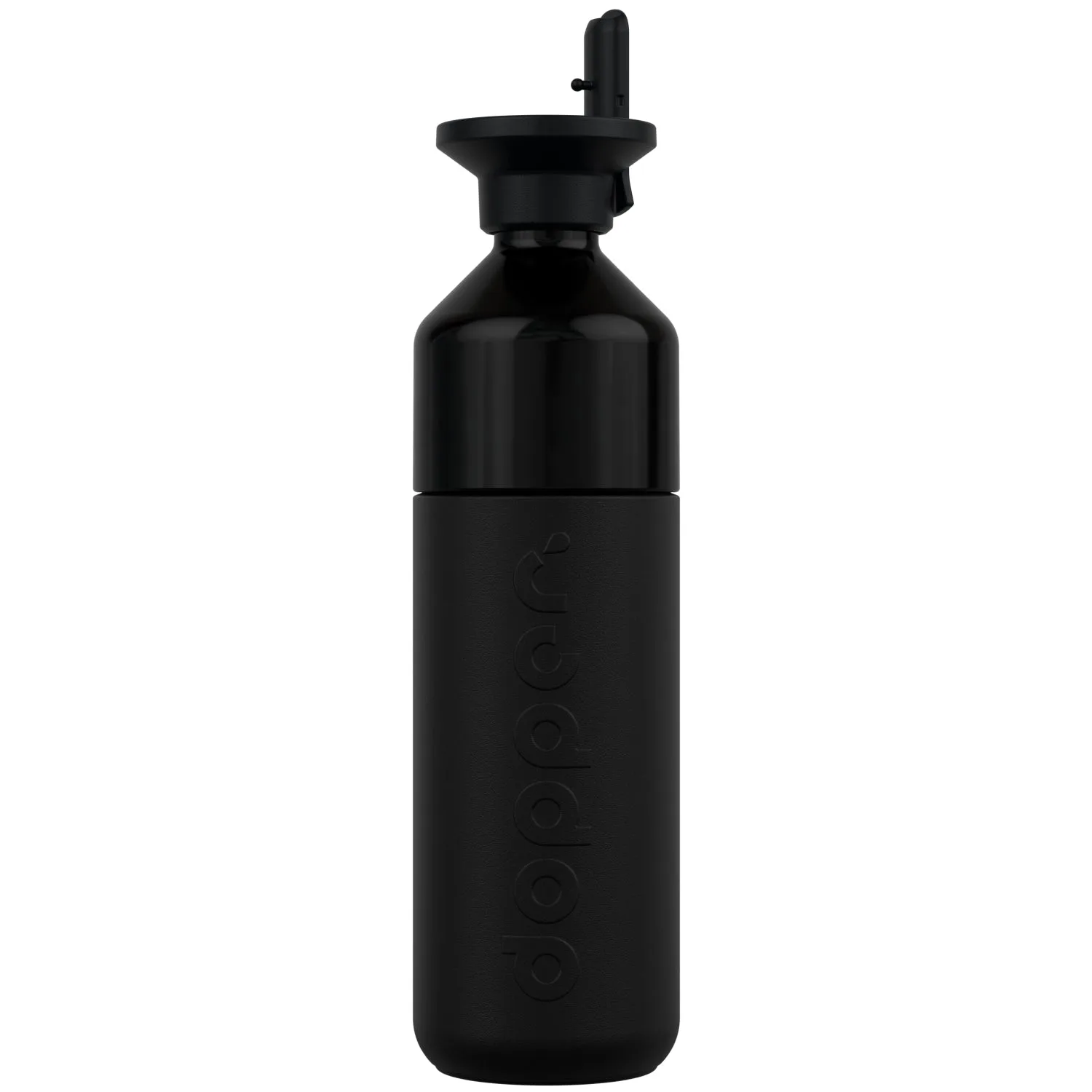 Dopper Flip Straw - Black Black