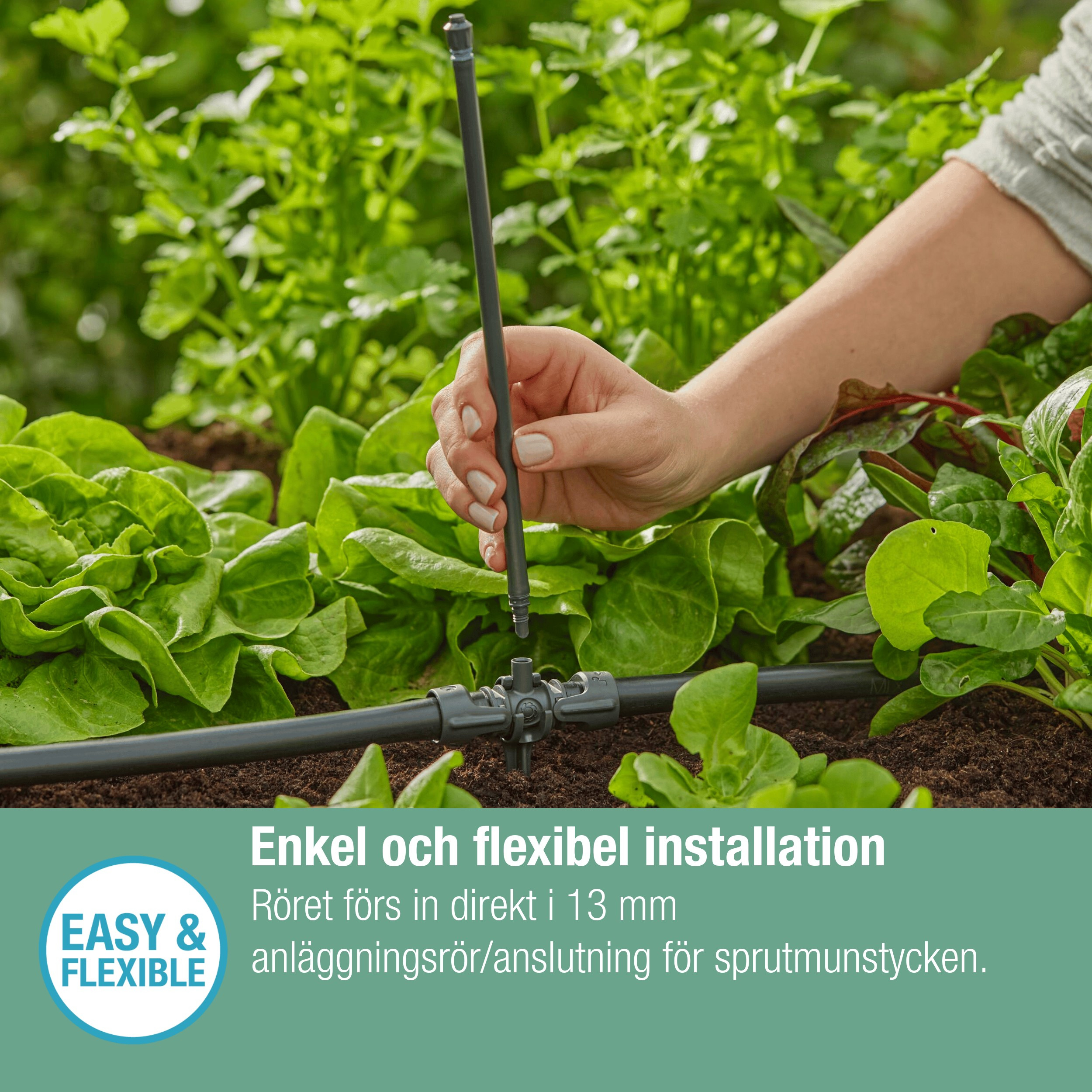 Förlängningsrör Gardena Micro-Drip för Sprutmunstycke 24 cm