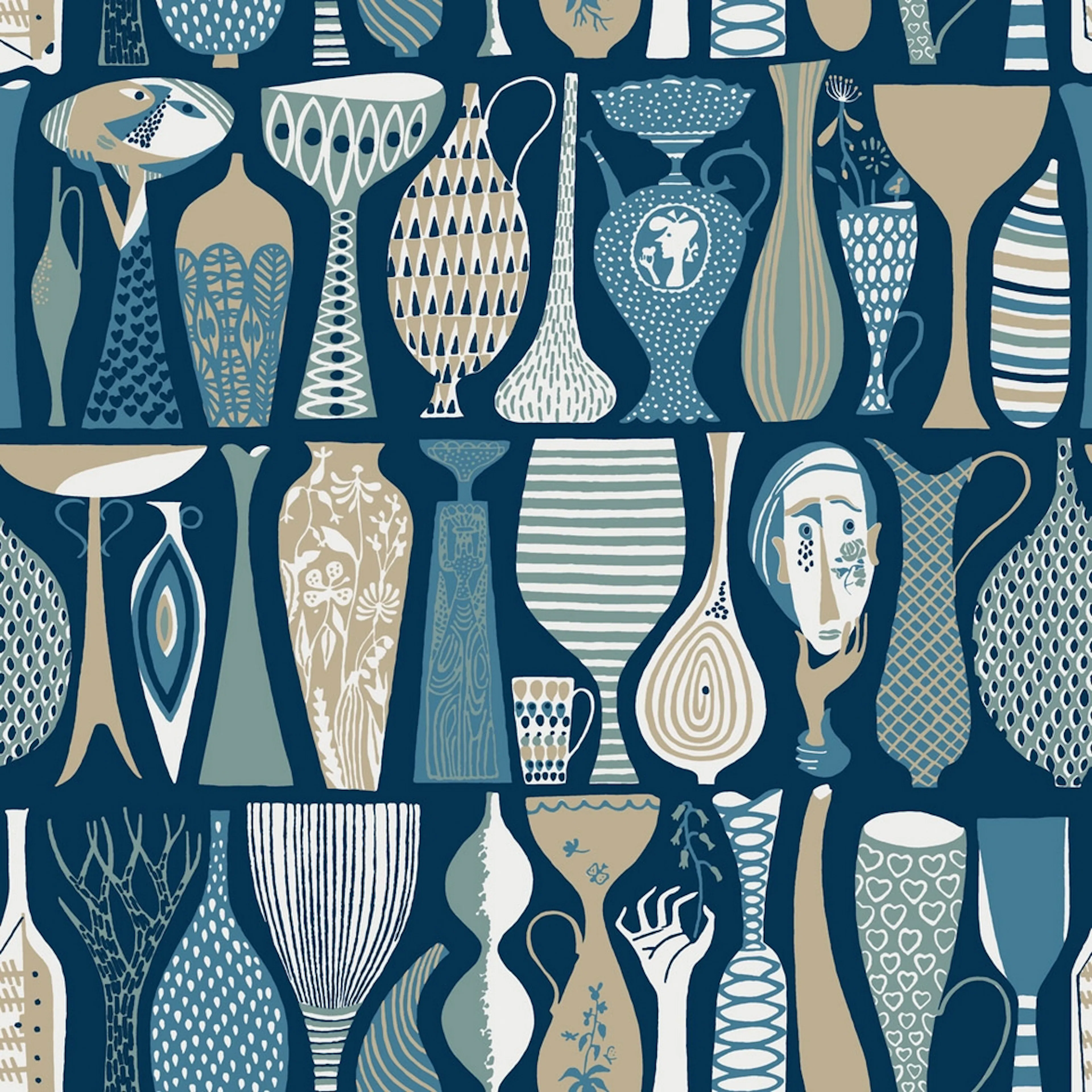 Tapet Boråstapeter Scandinavian Designers II Pottery 1759