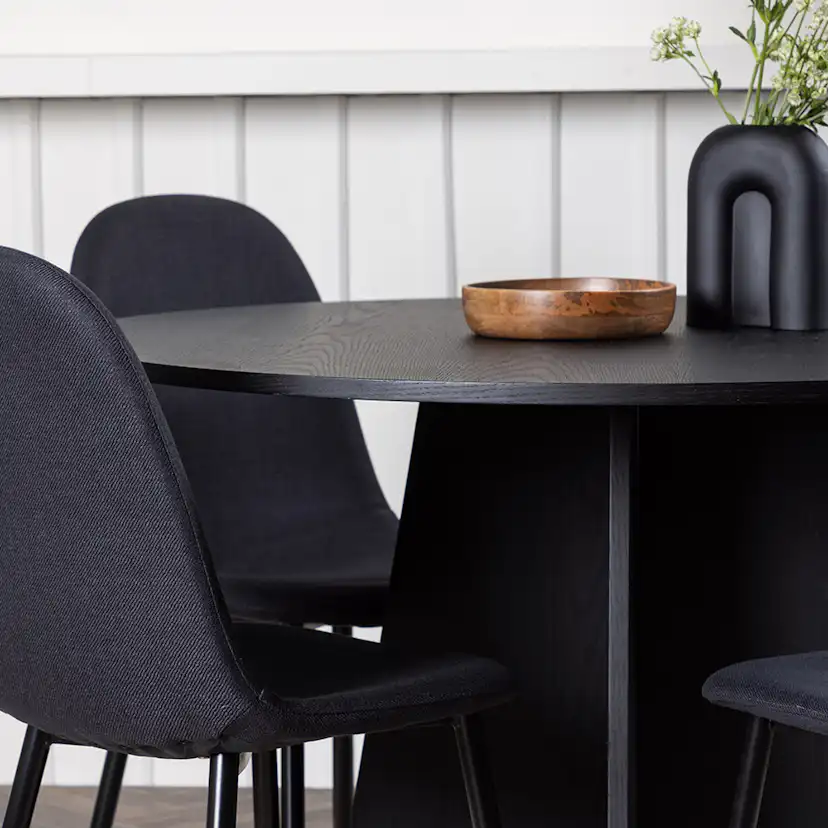 Matgrupp Venture Home Bootcut Ø110 cm med 4 Polar Stolar