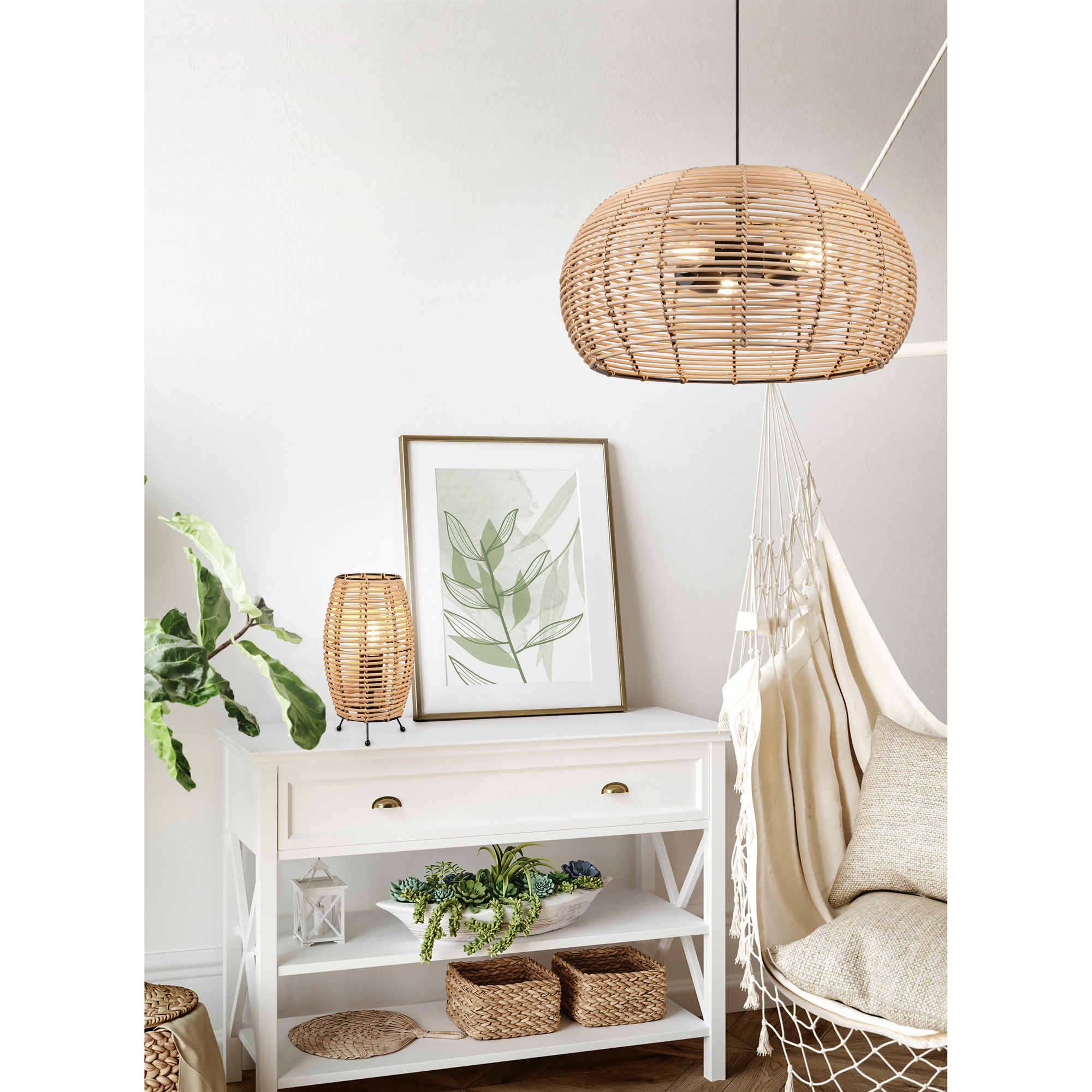 Taklampa Trio Inga 50 cm E27