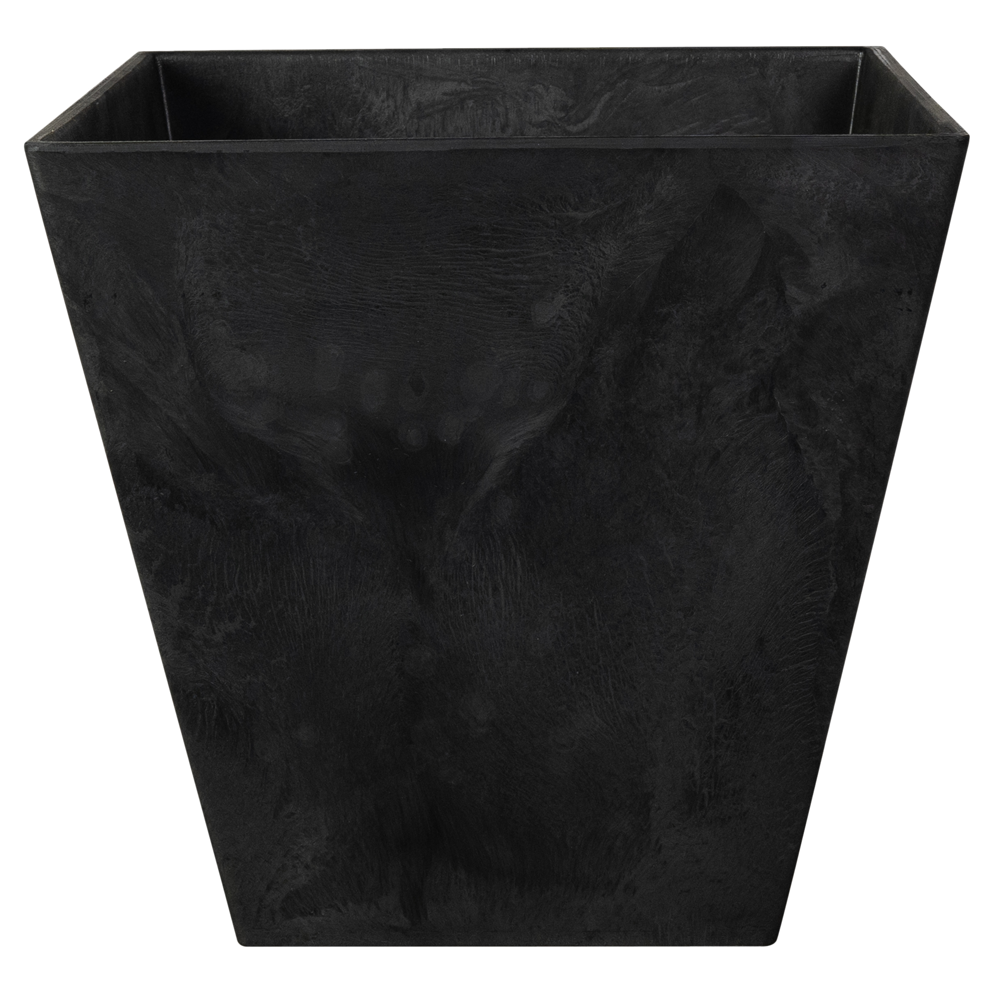 Kruka Artstone Ella Svart 25 x 25 x 24 cm