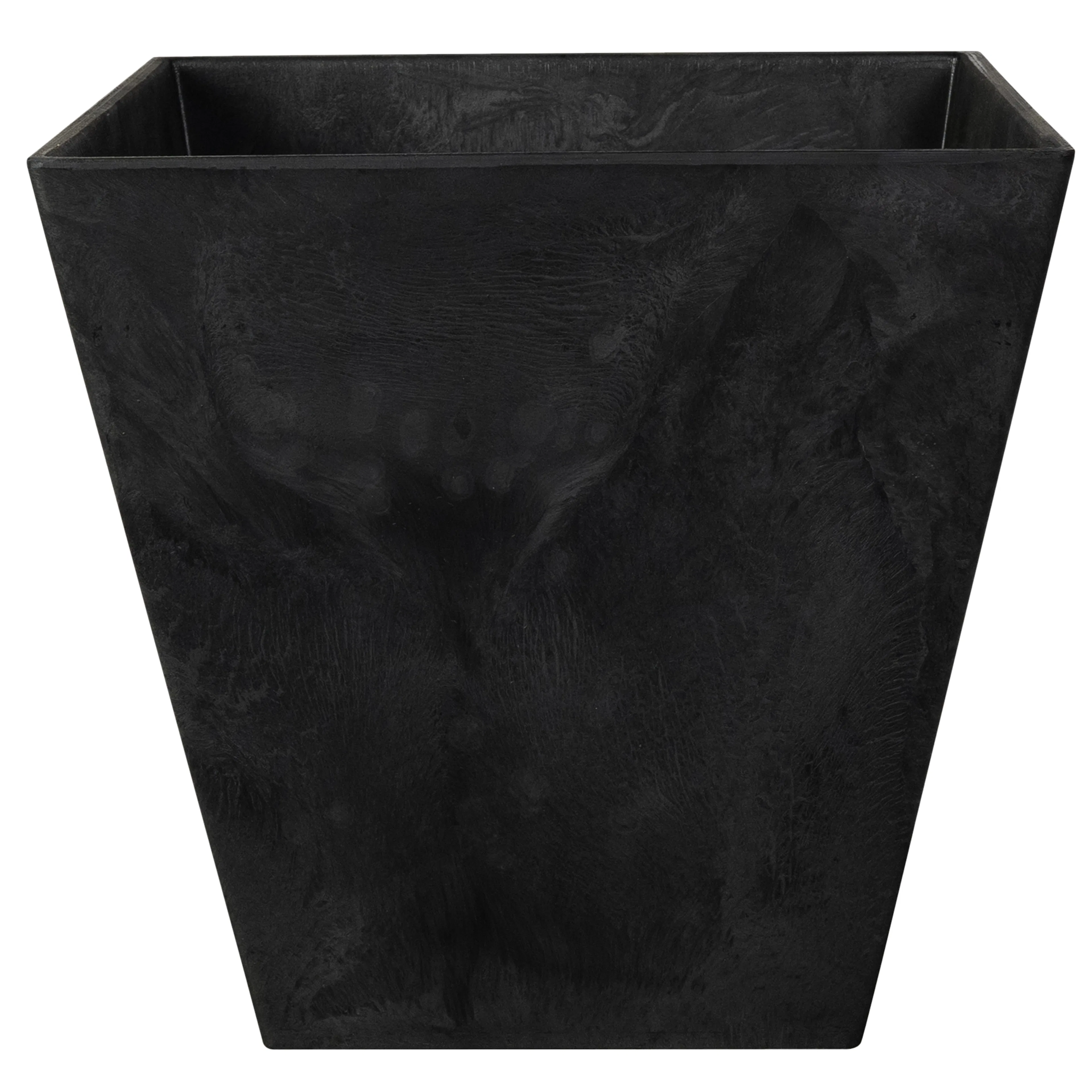 Kruka Artstone Ella Svart 25 x 25 x 24 cm