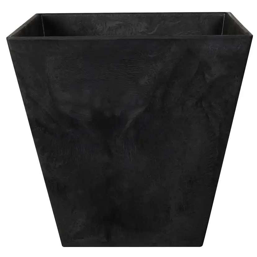 Kruka Artstone Ella Svart 25 x 25 x 24 cm