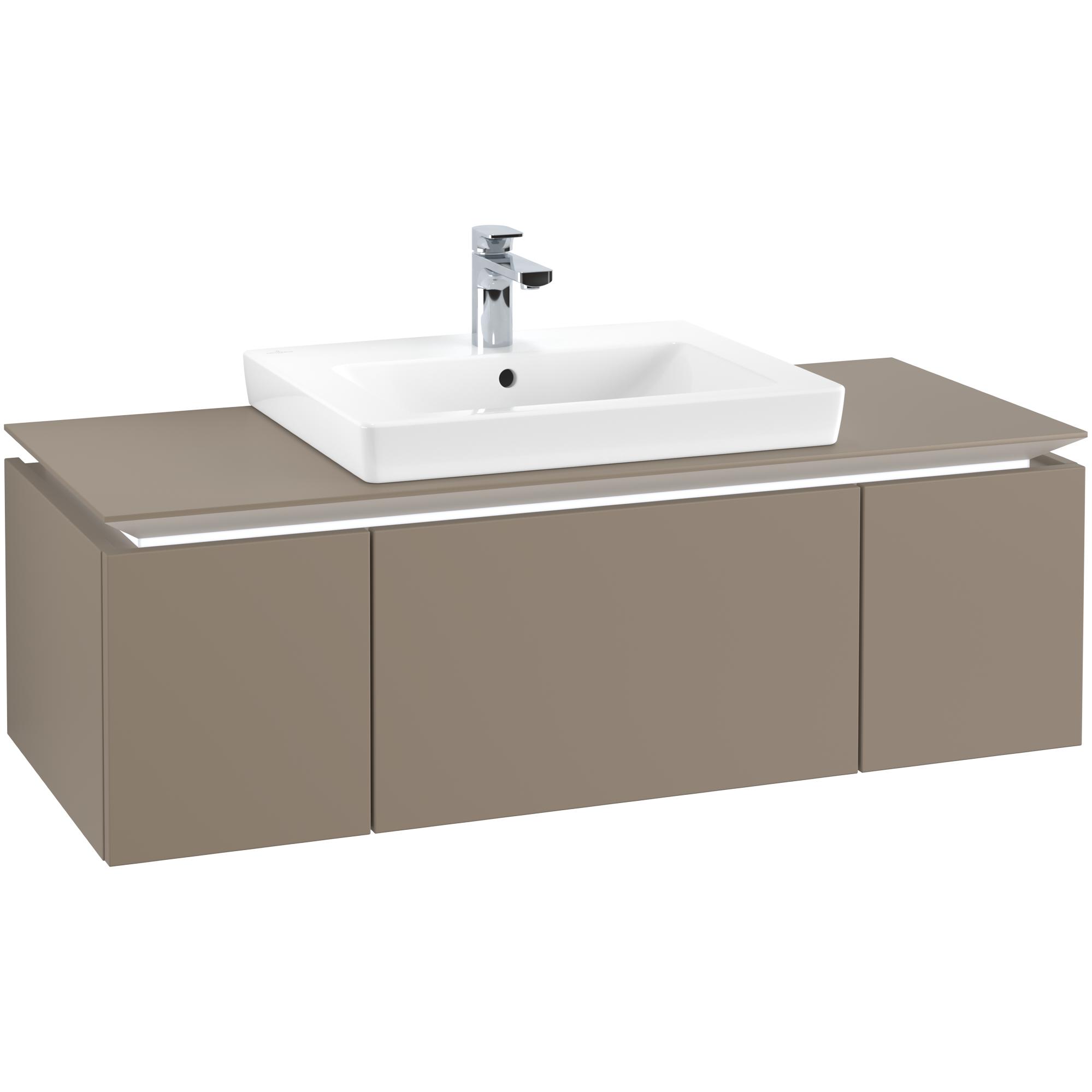 Tvättställsskåp Villeroy & Boch Legato Kompakt med 3 Lådor för Tvättställ