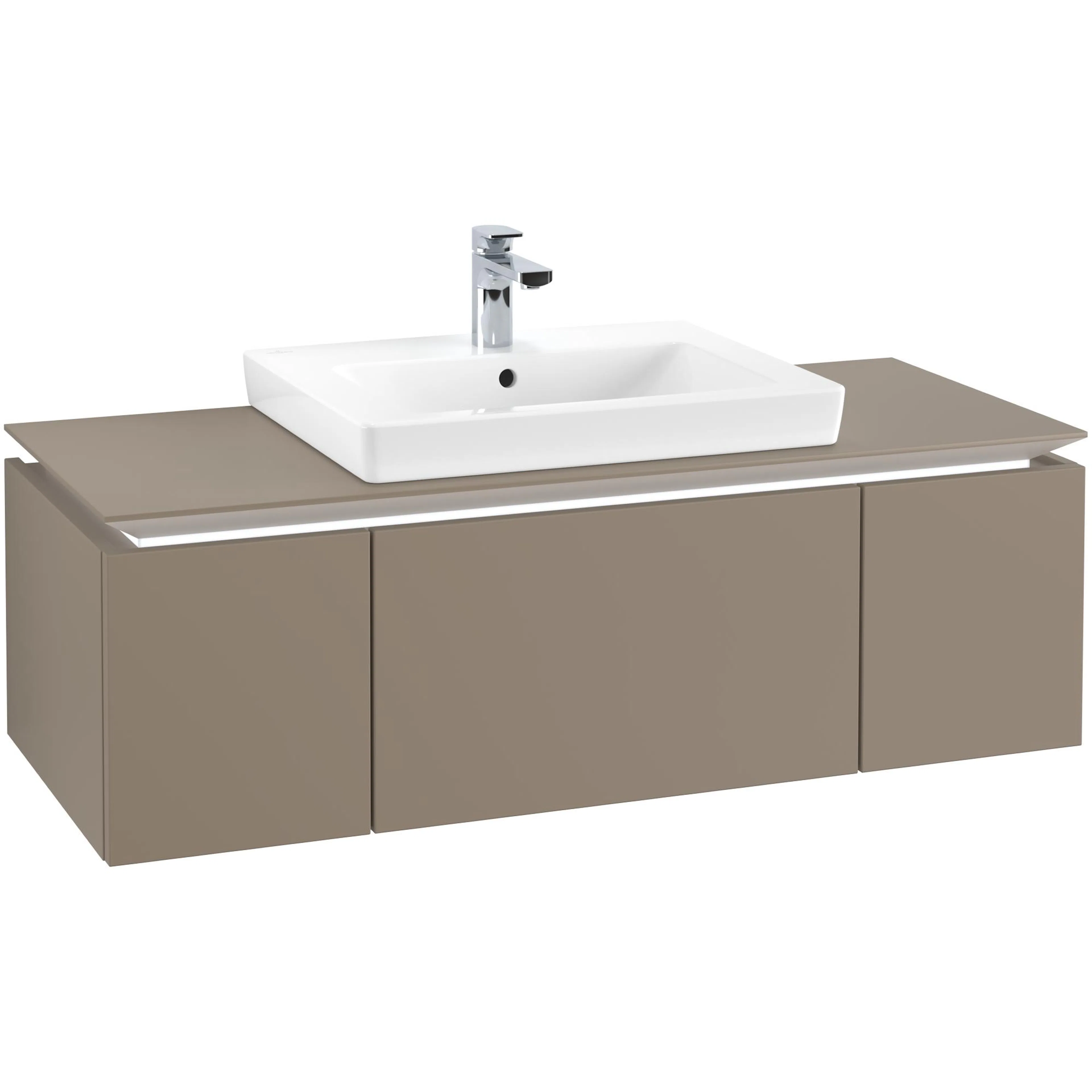 Tvättställsskåp Villeroy & Boch Legato Kompakt med 3 Lådor för Tvättställ