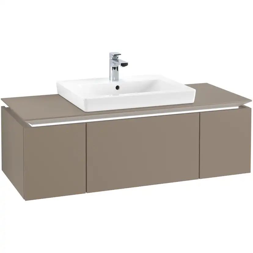 Tvättställsskåp Villeroy & Boch Legato Kompakt med 3 Lådor för Tvättställ