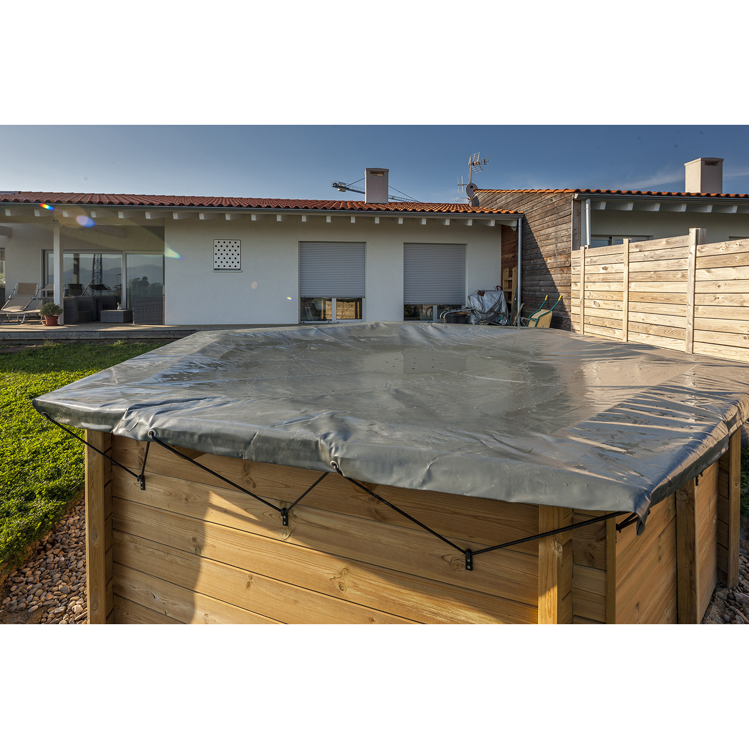 Poolskydd Gre Ø550 cm För Violette 2