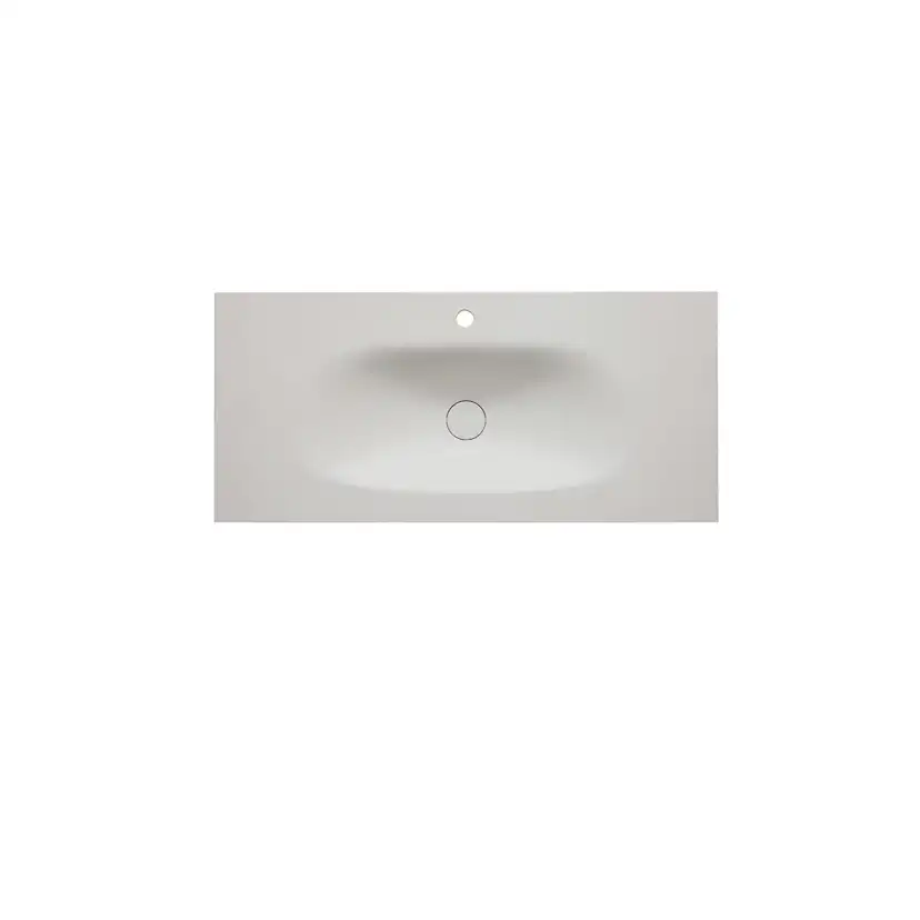Tvättställ Hafa Infinity Vit, B: 1010mm