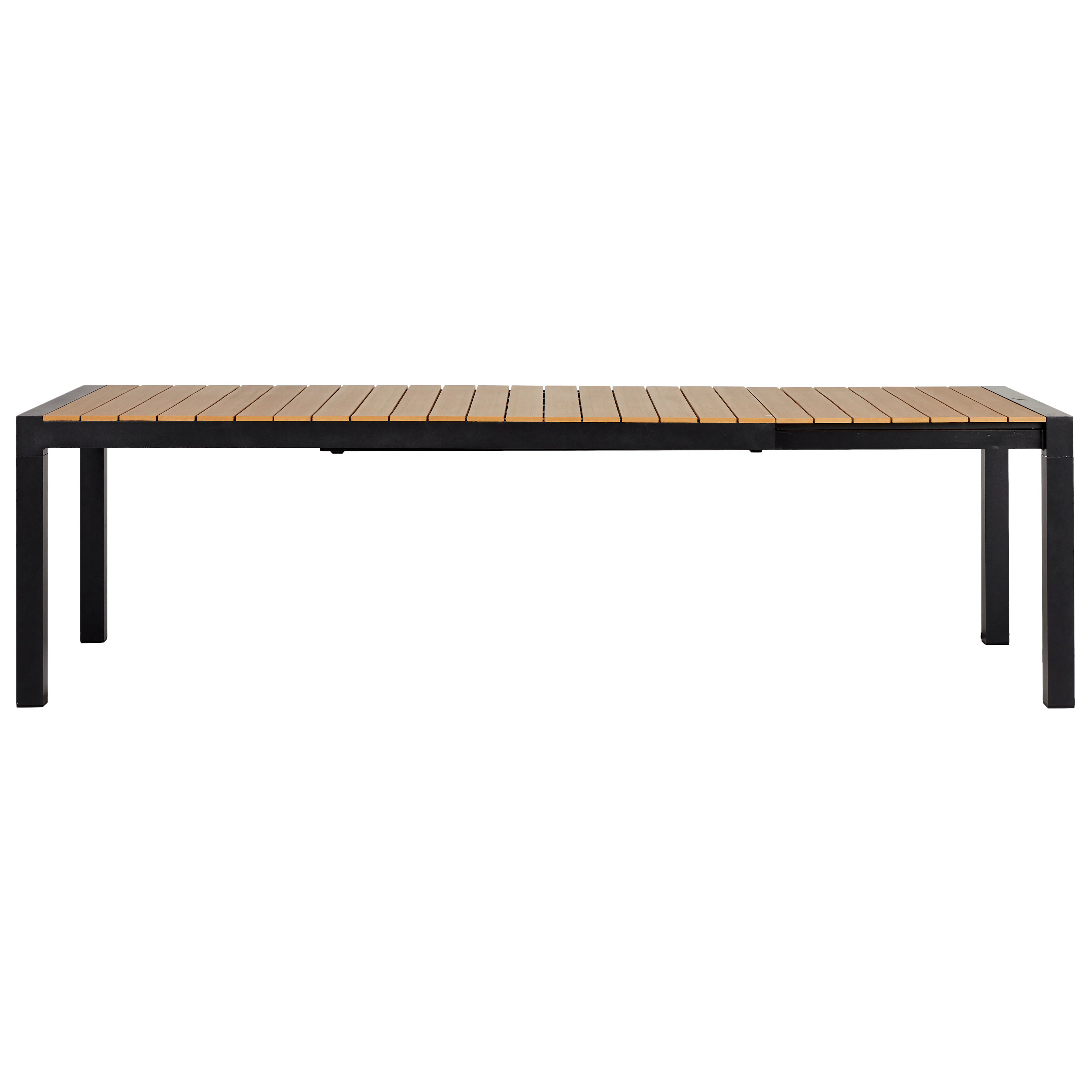 TRÄDGÅRDSBORD 205/275X100CM Ljusbrun