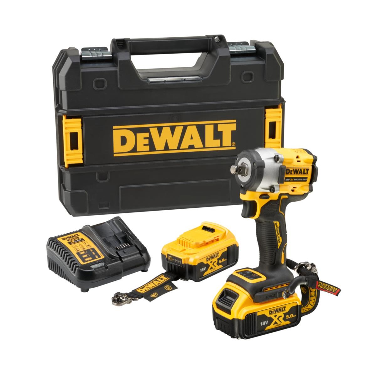 Mutterdragare DeWalt DCF921P2LRT 18V 2x5 Ah