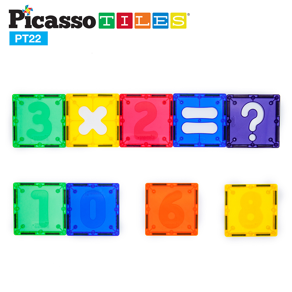 Magnetplattor Picasso Tiles 22 bitar