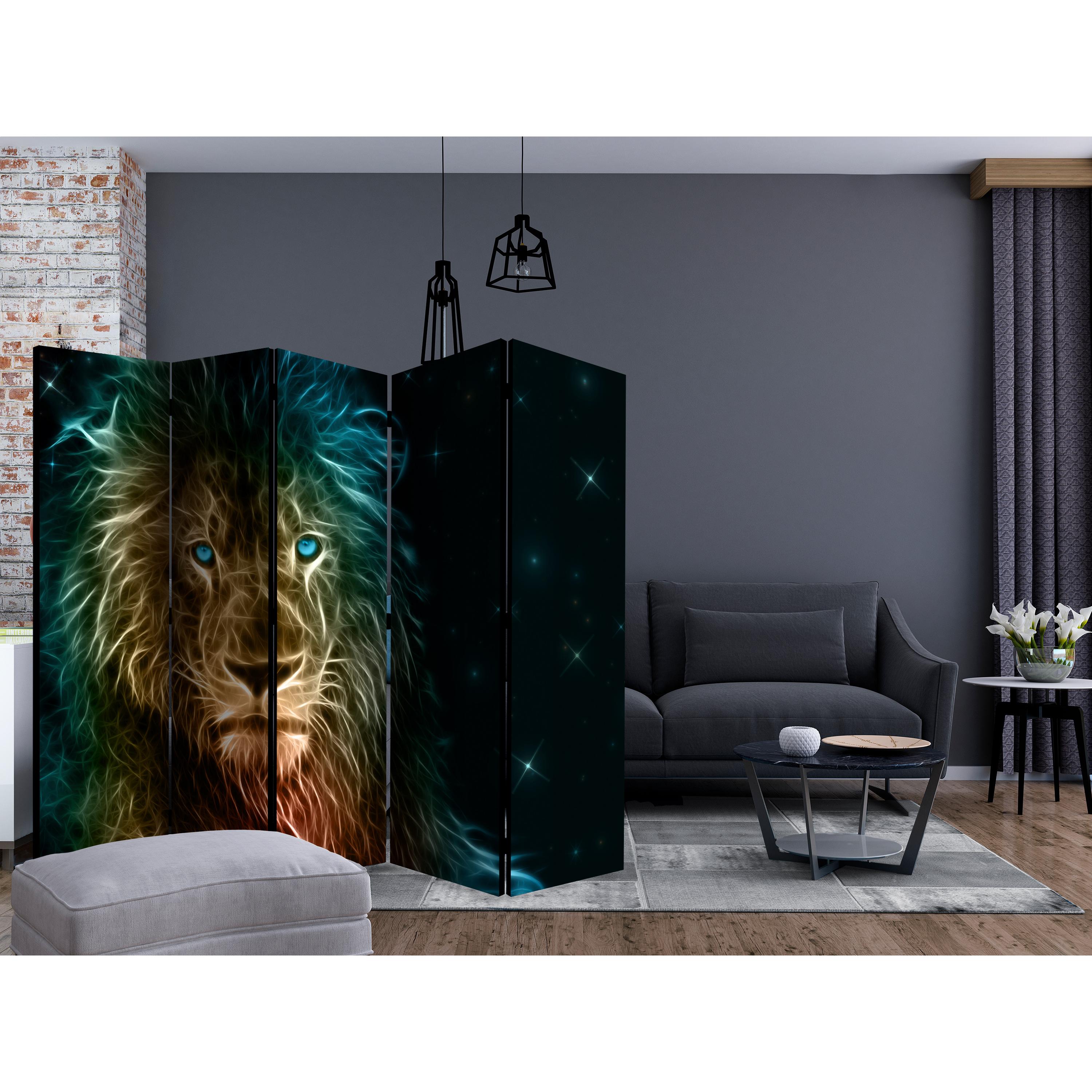 Rumsavdelare Skärmvägg Arkiio Abstract lion... II 225x172 cm