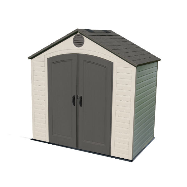 Förvaringsbod GOP Vermont Vit/Brun 3,3 m2