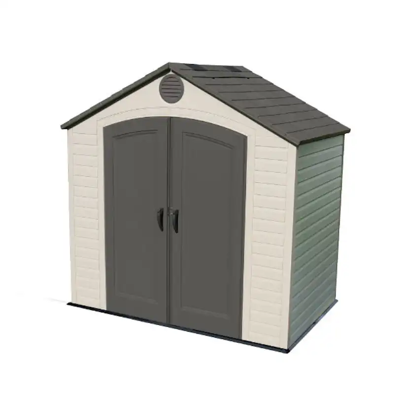 Förvaringsbod GOP Vermont Vit/Brun 3,3 m2