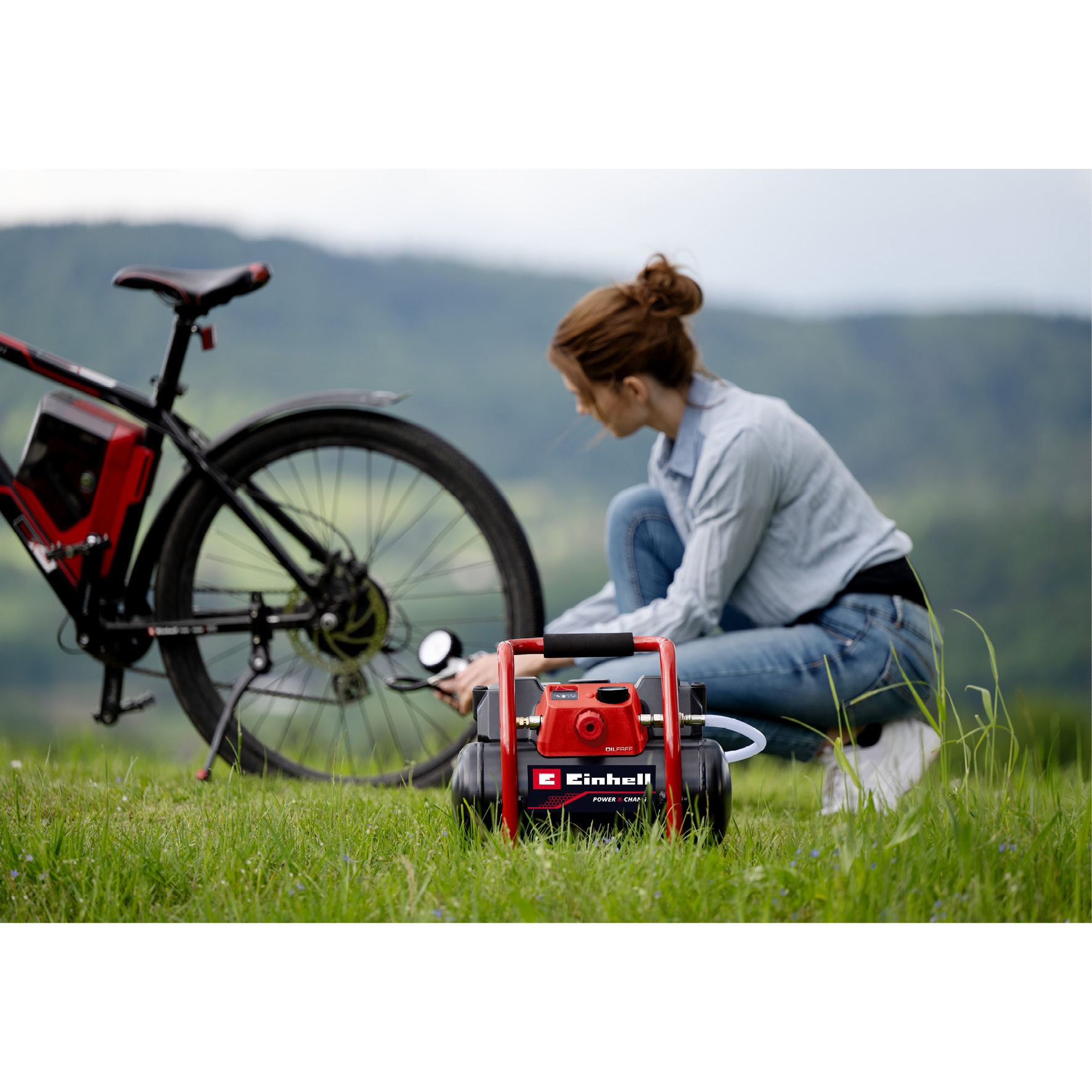 Kompressor Einhell TE-AC 36/150 Li OF-Solo Sladdlös utan Batteri