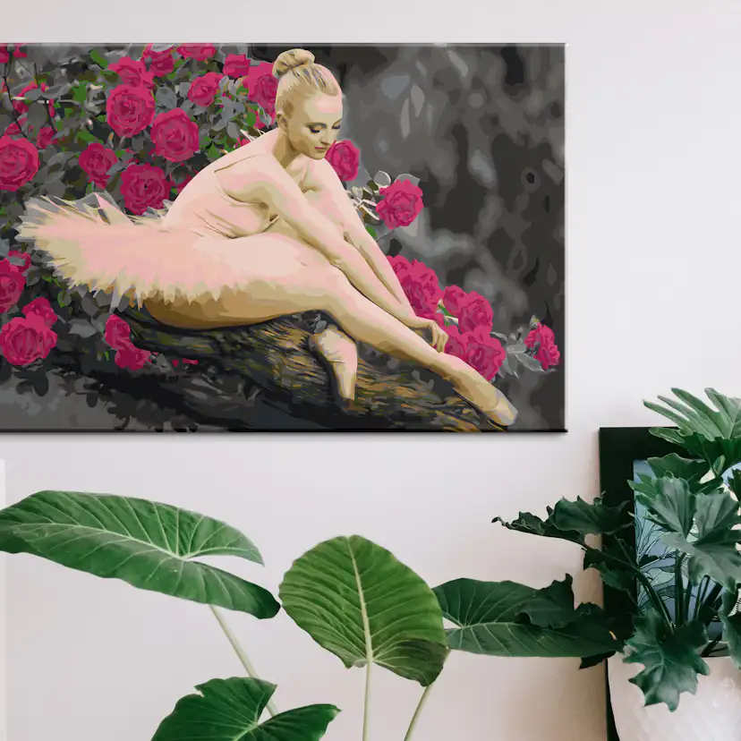 Gör-det-själv Målningar Arkiio Rose Ballerina