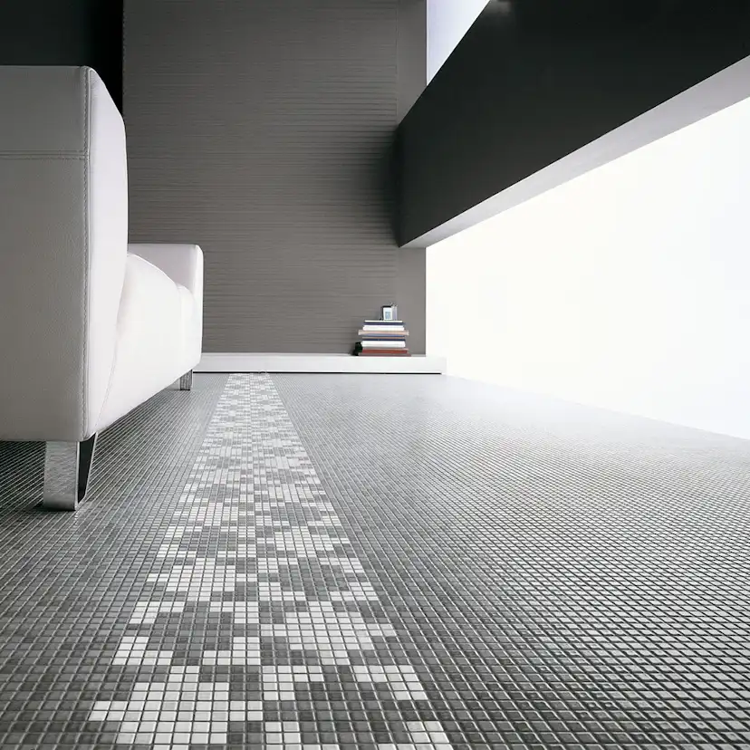 Mosaik Konradssons Appiani Vit 1,2x1,2 cm