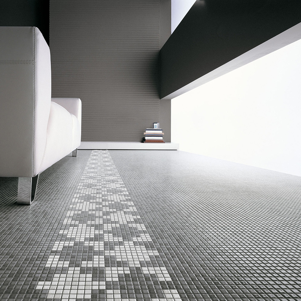 Mosaik Konradssons Appiani Vit 1,2x1,2 cm