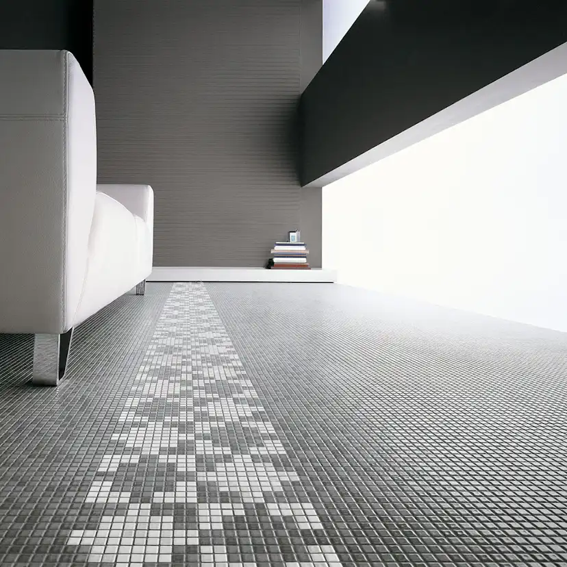 Mosaik Konradssons Appiani Vit 1,2x1,2 cm