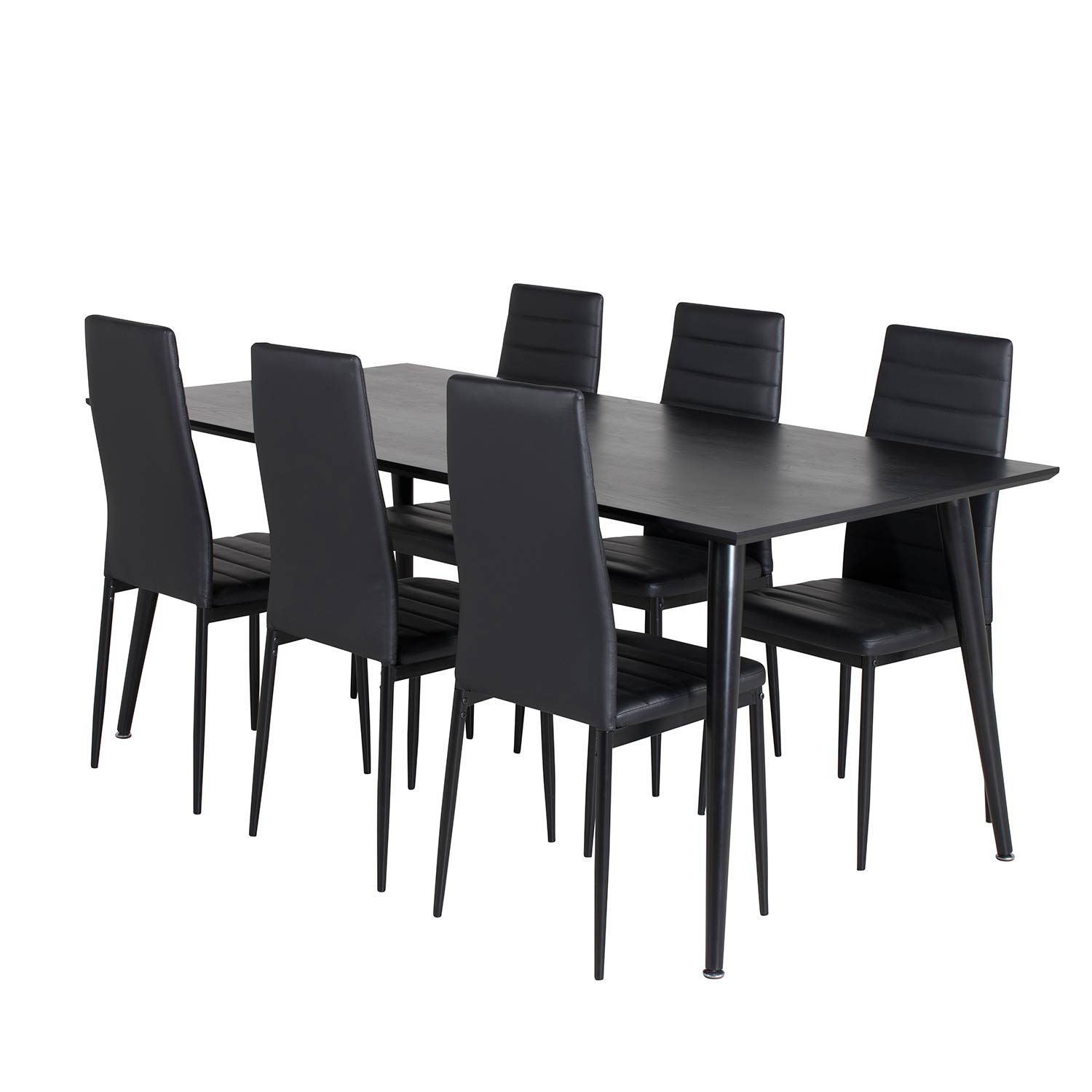 Matgrupp Venture Home Dipp med 6 Slim Stolar
