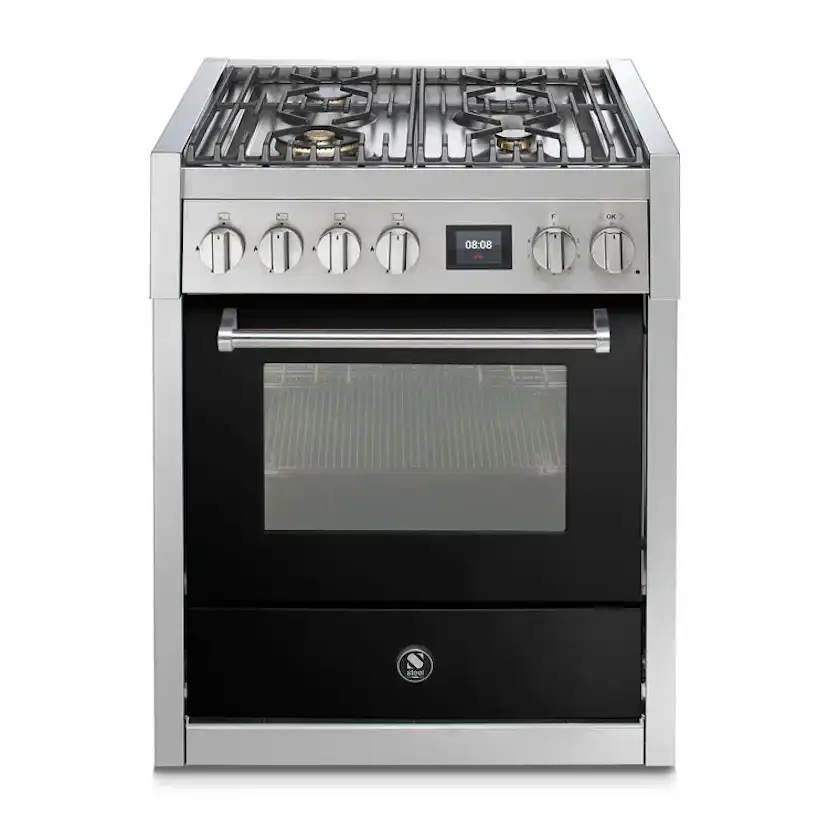 Gasolspis Steel Genesi Combi-Steam 70 cm med Ugn