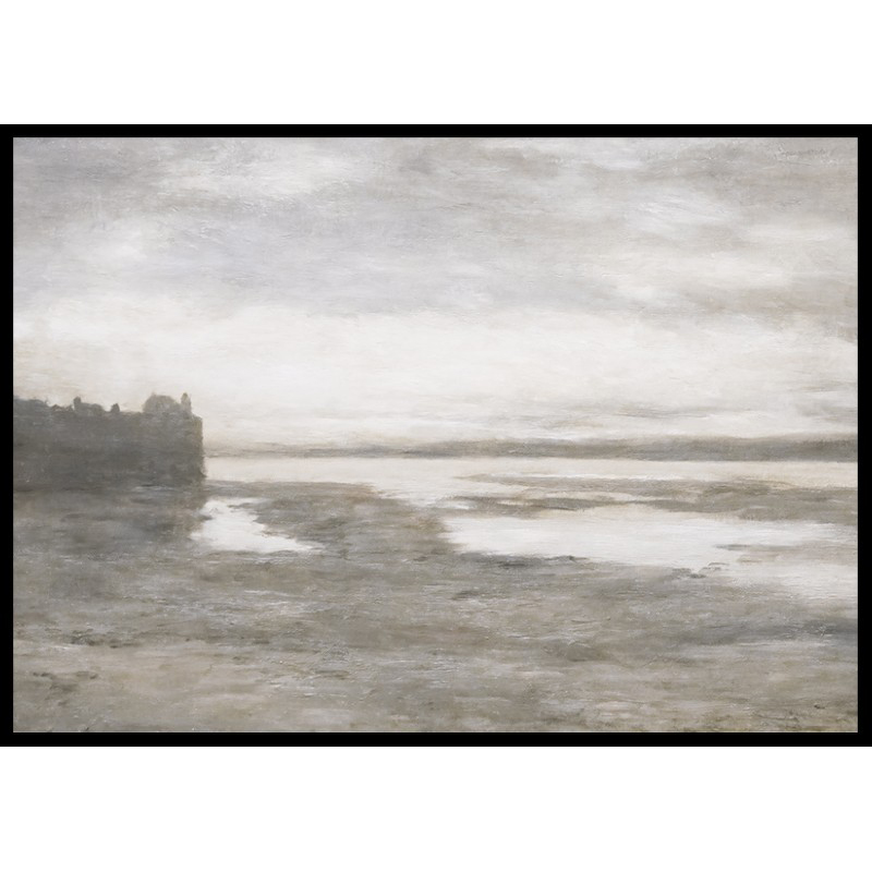 Poster Gallerix Evening On The Thames By Homer Dodge Martin