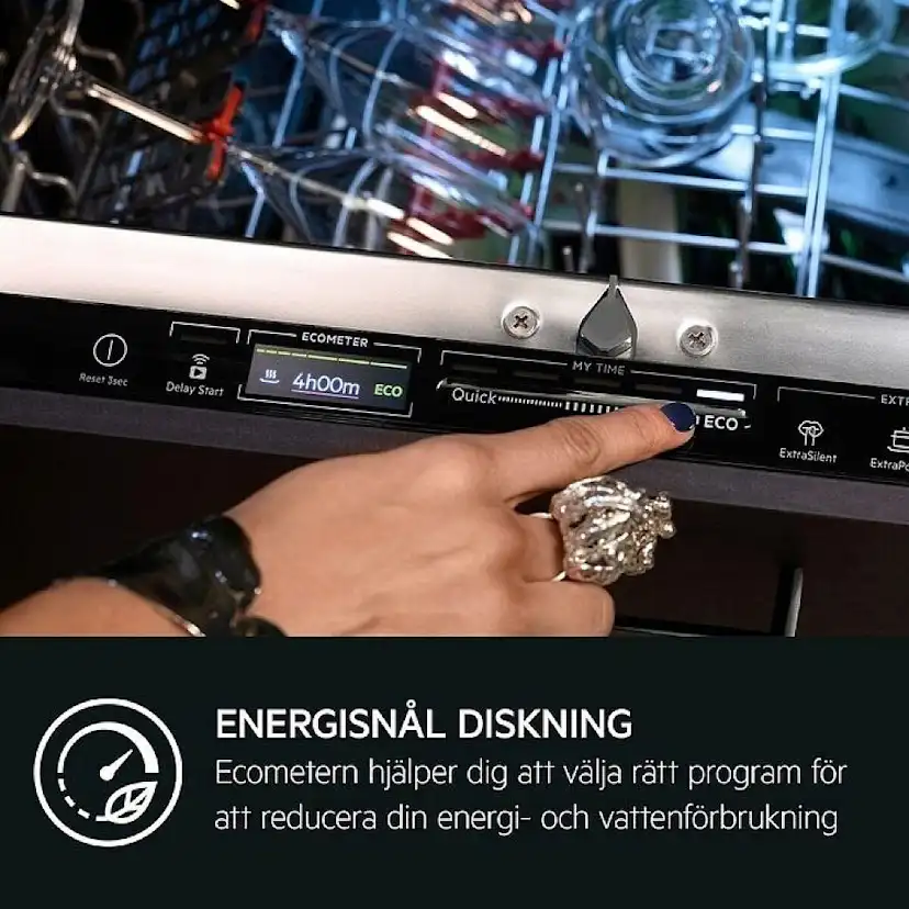 Integrerad Diskmaskin AEG FSB64907Z SatelliteClean® Energi och Vatteneffektiv