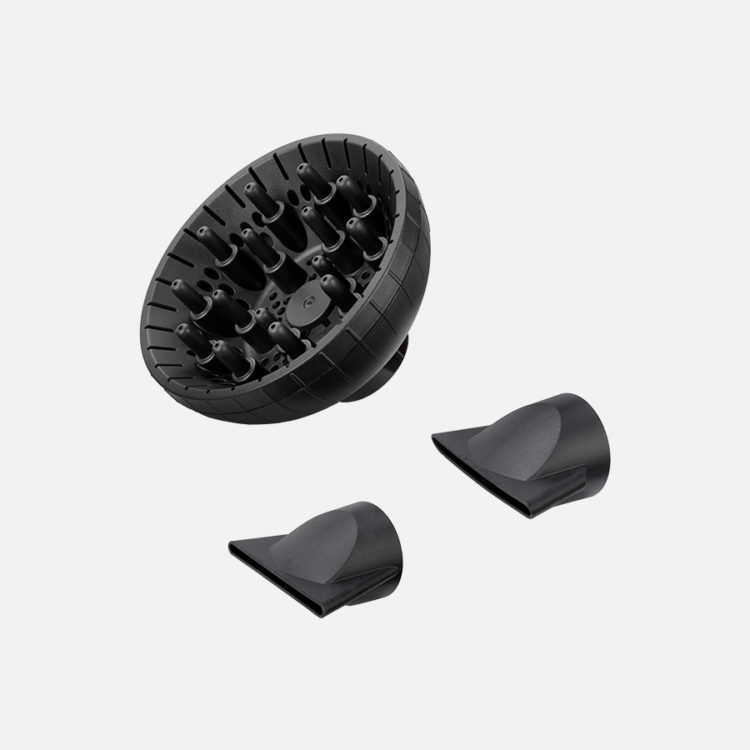 Hårfön BaByliss Pro Digital 6000E Hårtork med Diffuser & 2 Fönmunstycken