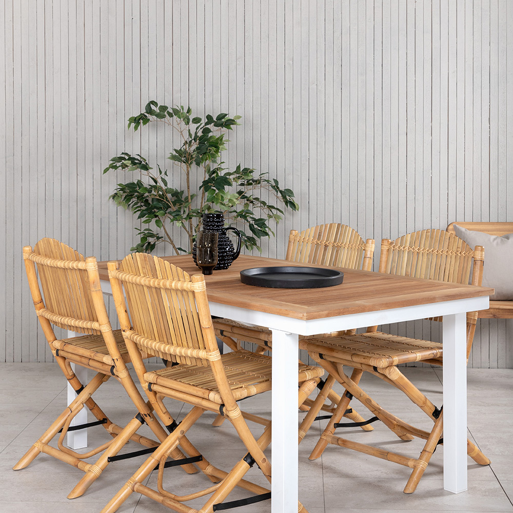 Matgrupp Venture Home Pave med 4 Cane Stolar GR21826