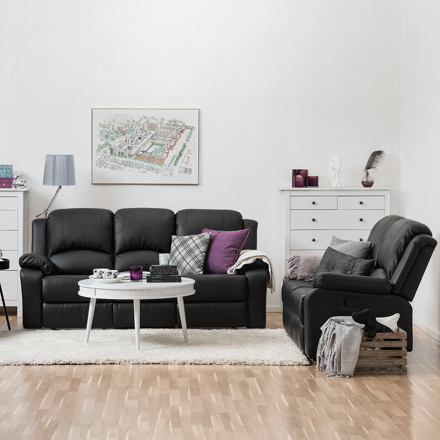 Soffgrupp  Bloomington Norbo 3+2-sits