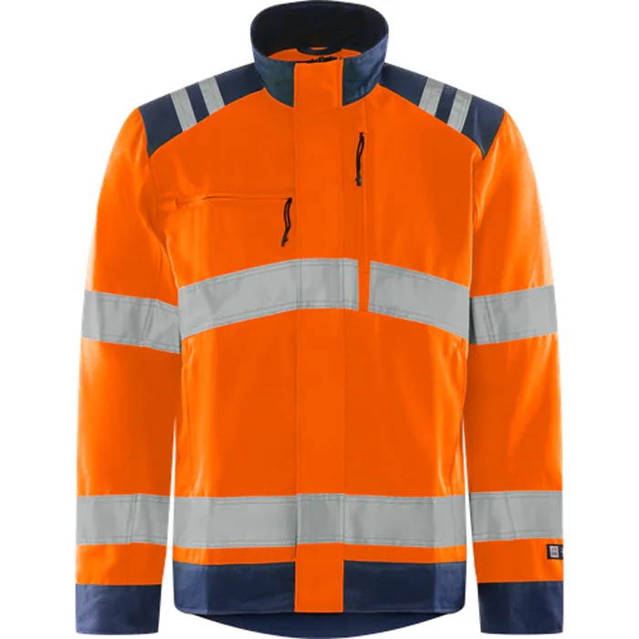 GREEN JACKA VARSEL KL 3 4067 GPLU Färg: Varselorange/Marinblå, Storlek: XL